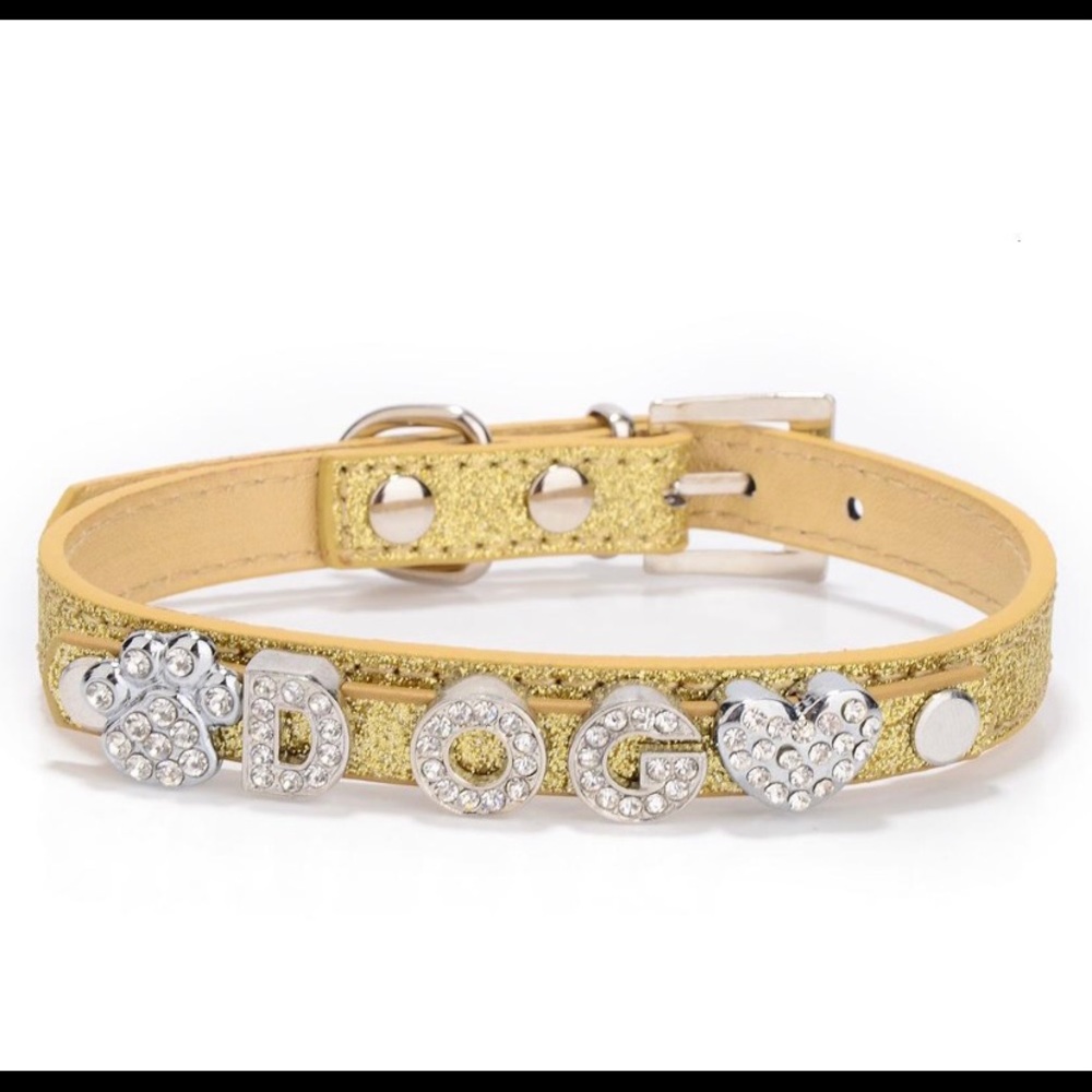 🐾 Customizable Rhinestone Pet Collar 🐾 - Picture 3 of 3